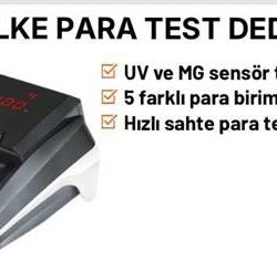 5 Ülke Para Test Dedektör