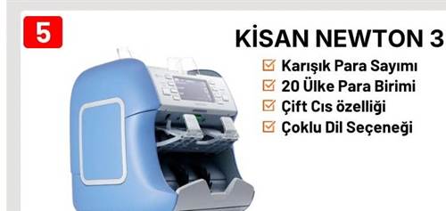 Kisan Newton 3 Para Sayma Makinesi