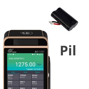 Pax A910sf Uyumlu B910sf Lityum Pil
