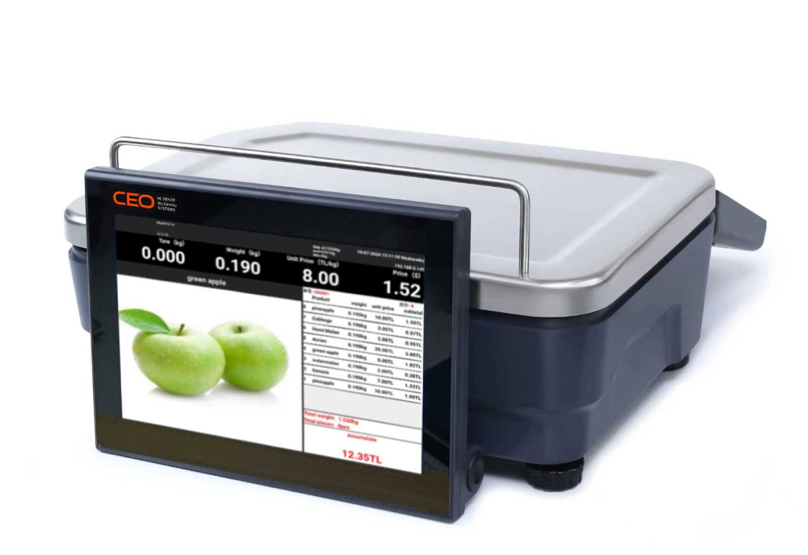 Ceopos CF-AIB10 Ürün Tanımalı Barkodlu Terazi - Görsel 2