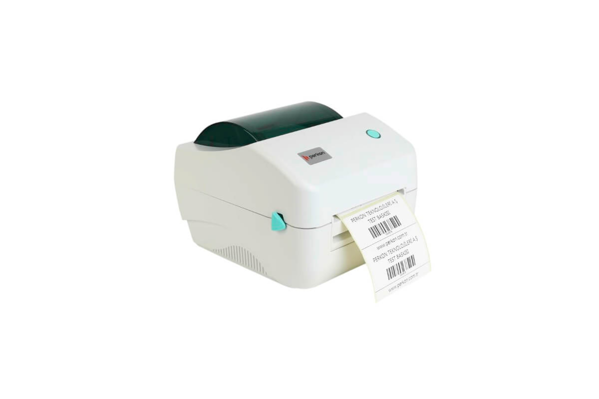 Perkon PR-420D DT 203dpi USB/Seri/Ethernet Barkod Yazıcı