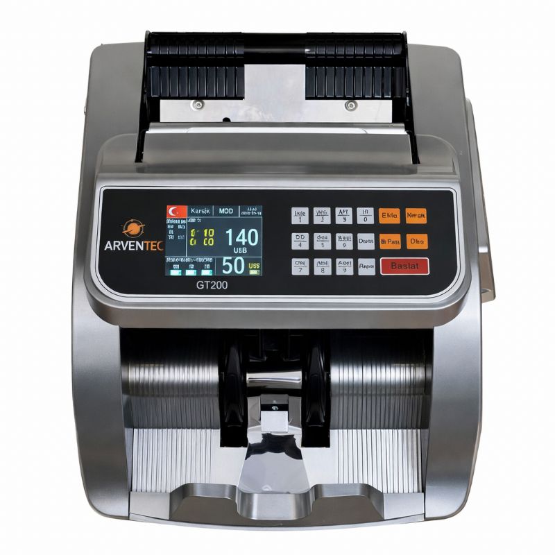 Arventec GT200 TL / Euro Kağıt Para Sayma Makinesi
