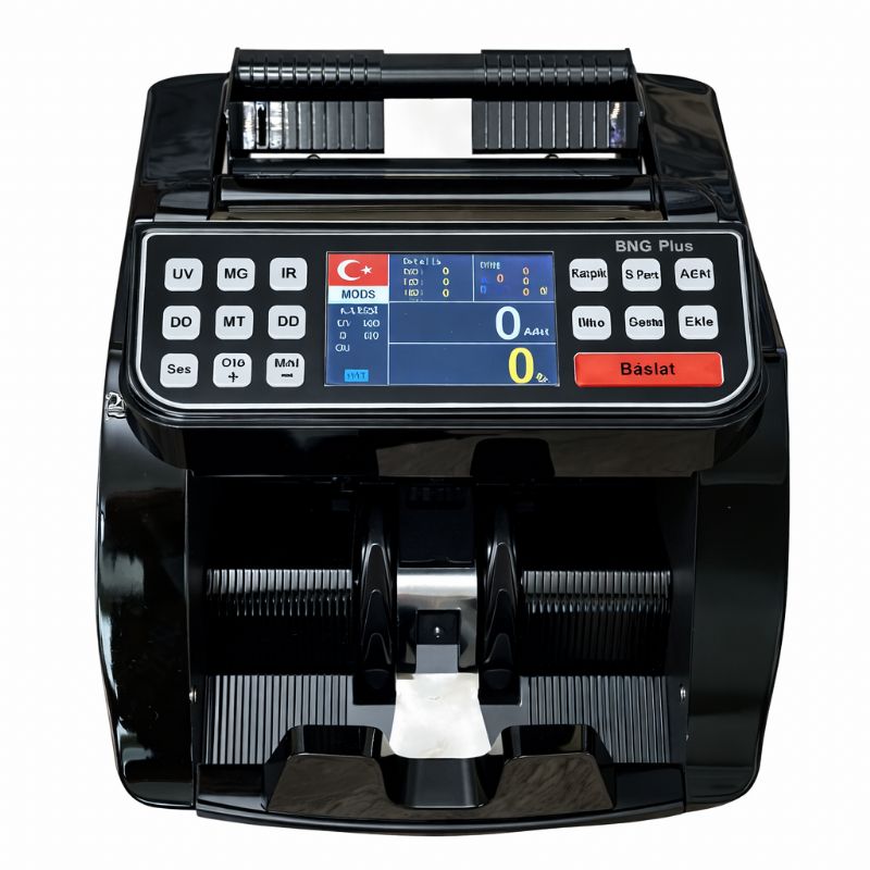 BNG Plus Mobil Seyyar Şarjlı Para Sayma Makinesi TL / Euro